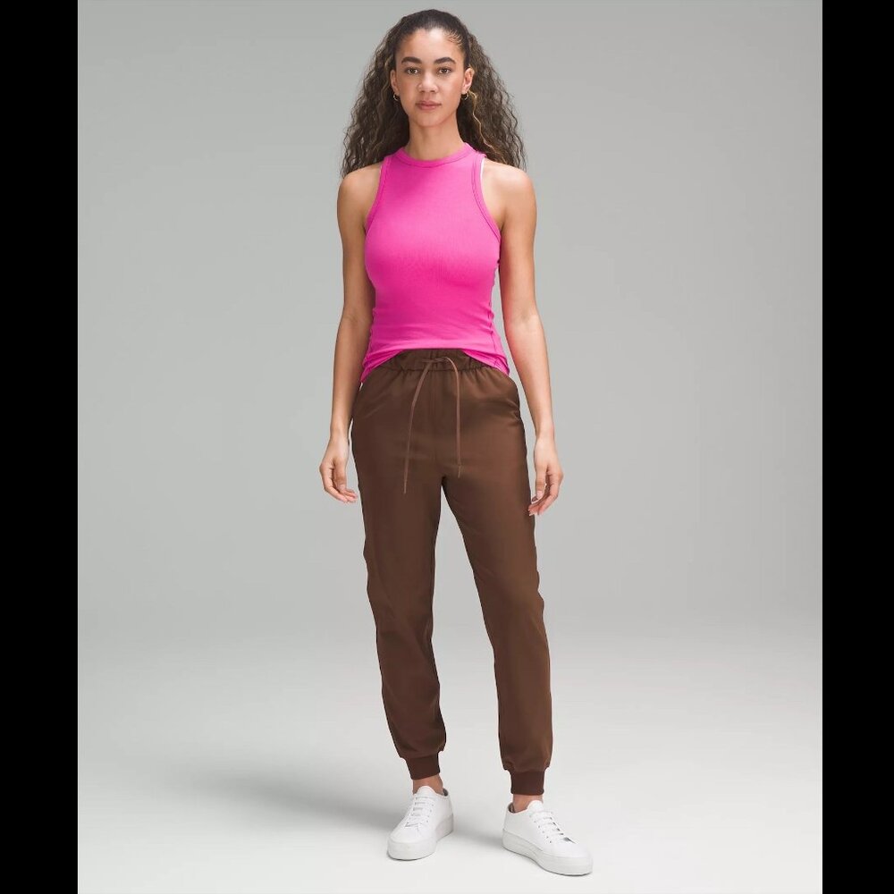 lululemon NWT Stretch High-Rise Joggers sz 4 Java